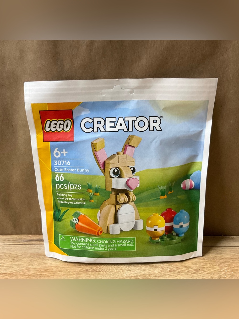 New! LEGO Creator 30716 Cute Easter Bunny New 2026  (66 Pieces)